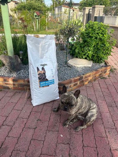 L'avis de Fanny M. sur les croquettes aux insectes pour chien de la marque Réglo