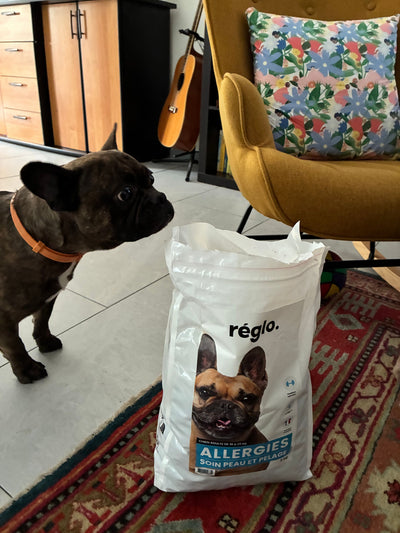 L'avis de Audrey E. sur les croquettes aux insectes pour chien de la marque Réglo