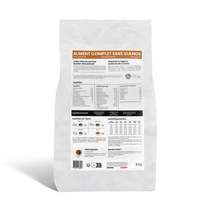 Croquettes Digestion - Chiot Toutes Tailles
