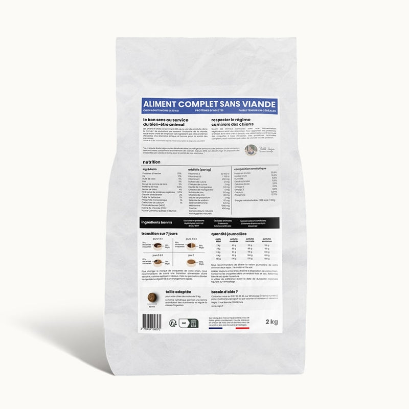 Croquettes Équilibre - Chien Adulte Moins de 10 kg