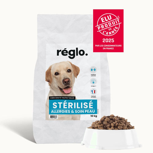 Croquettes Allergies - Chien stérilisé toutes tailles