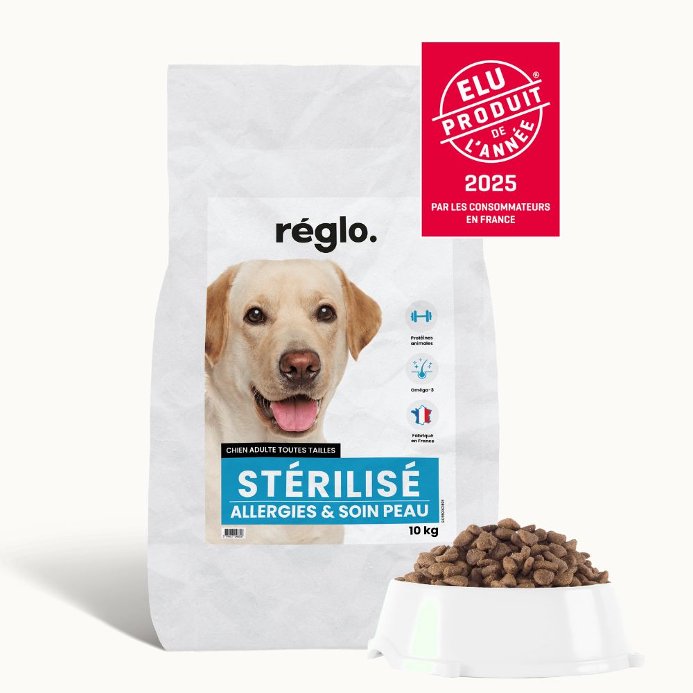 Croquettes Allergies - Chien stérilisé plus de 10 kg