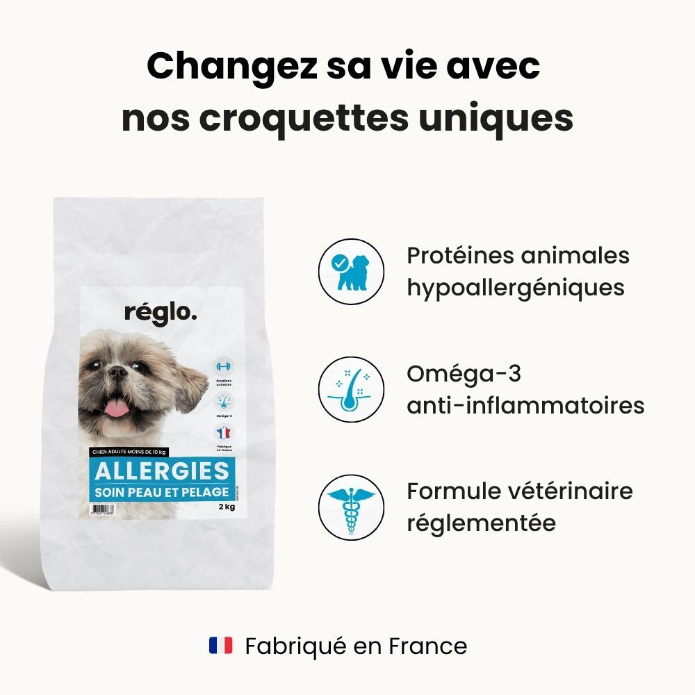 Croquettes Allergies - Chiot Toutes Tailles