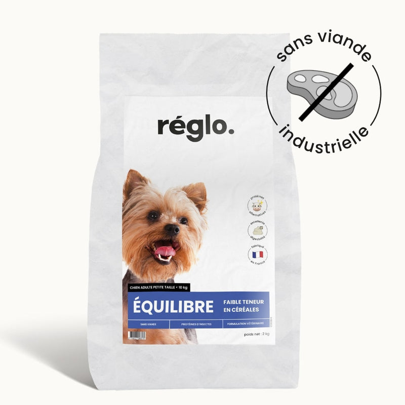 Croquettes équilibre - Chien adulte moins de 10 kg