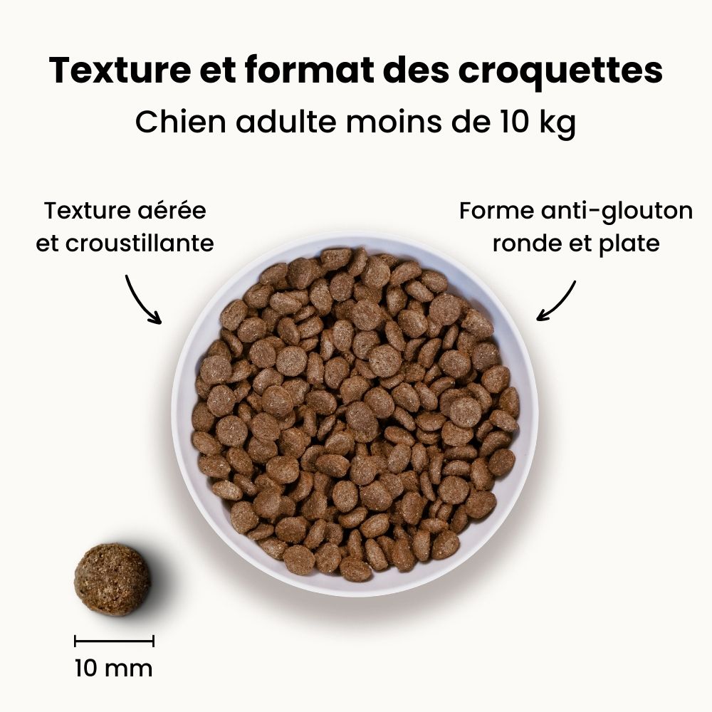 Croquettes Allergies - Chien Adulte Moins de 10 kg