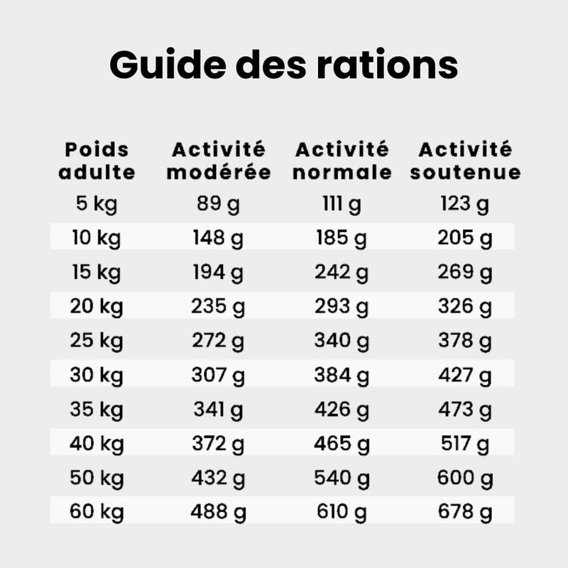 croquettes sans viande - chien adulte