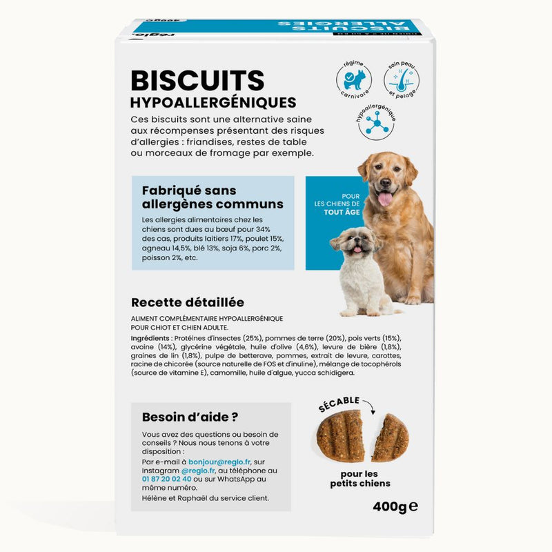 Biscuits Hypoallergéniques