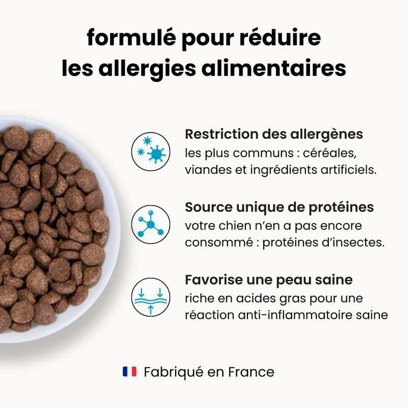 Croquettes hypoallergéniques - Chien adulte 10 à 30 kg